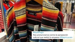 “El plagio es inmoral”: Gutiérrez Müller acusa a Ralph Lauren de “robar” el zarape mexicano