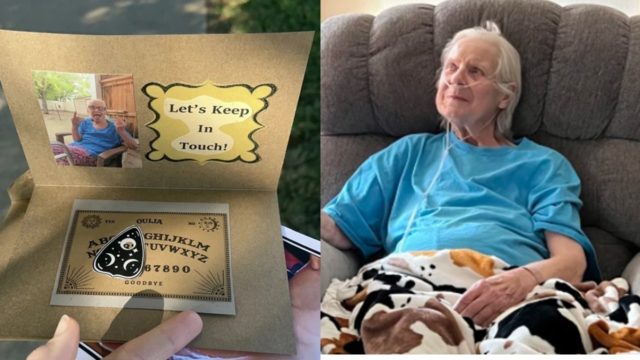 Abuelita regala ouija a asistentes a su funeral