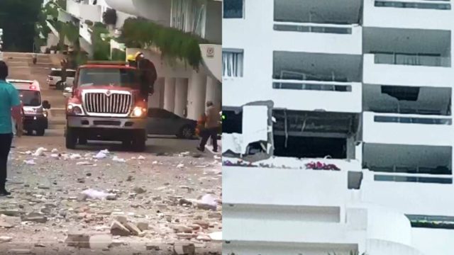 Explosión en residencial Las Brisas en Acapulco