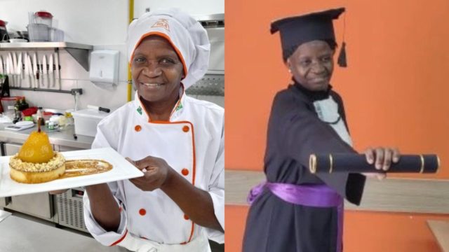 Abuelita se gradúa de repostera a sus 66 años, afirma que es “otra victoria” en su vida