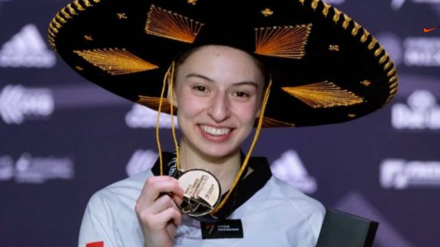 ¡Orgullo a la mexicana!: Daniela Souza gana medalla de oro en mundial de Taekwondo