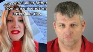 Mujer es acosada por su padre desde la cárcel, él es un asesino serial