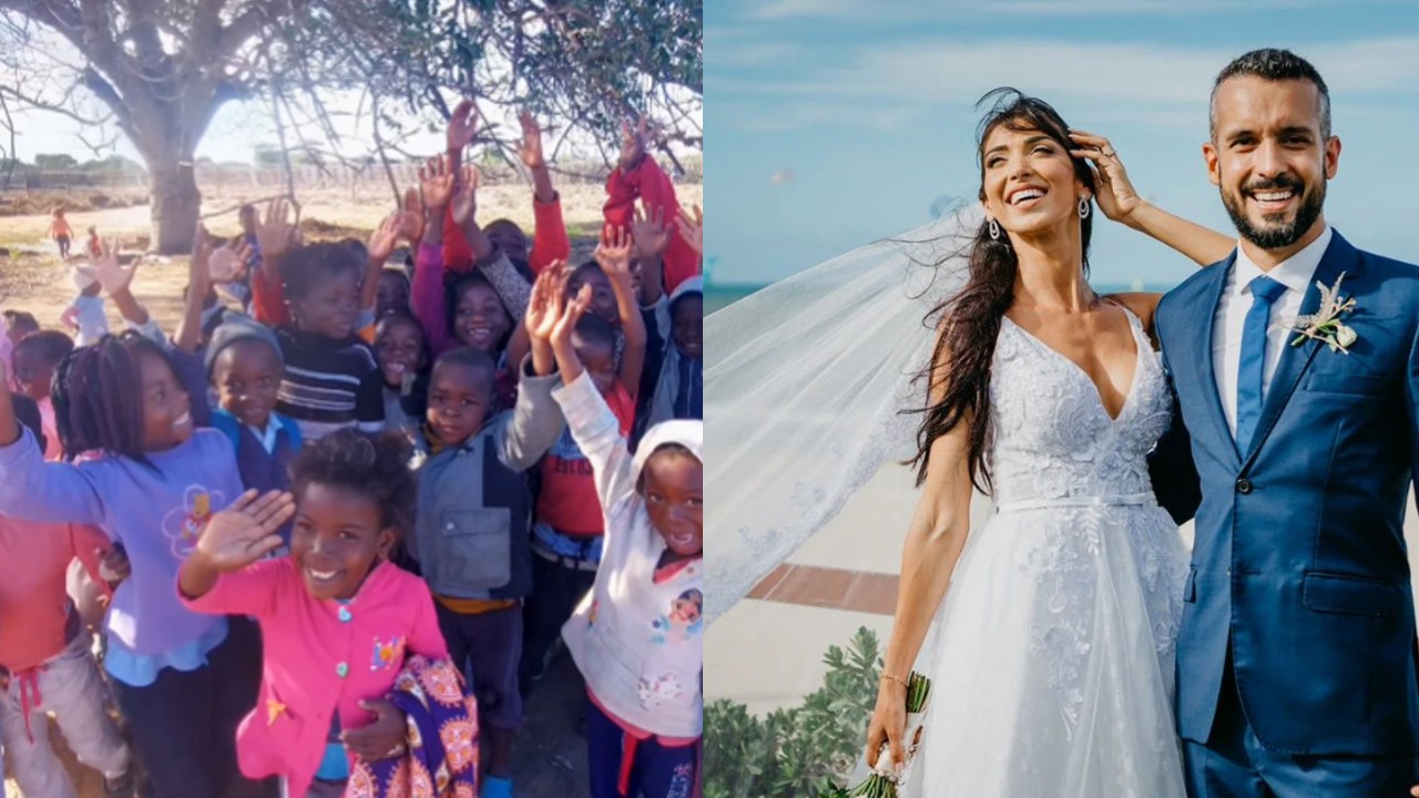 Pareja cambia fiesta de boda por construcción de escuela en Mozambique