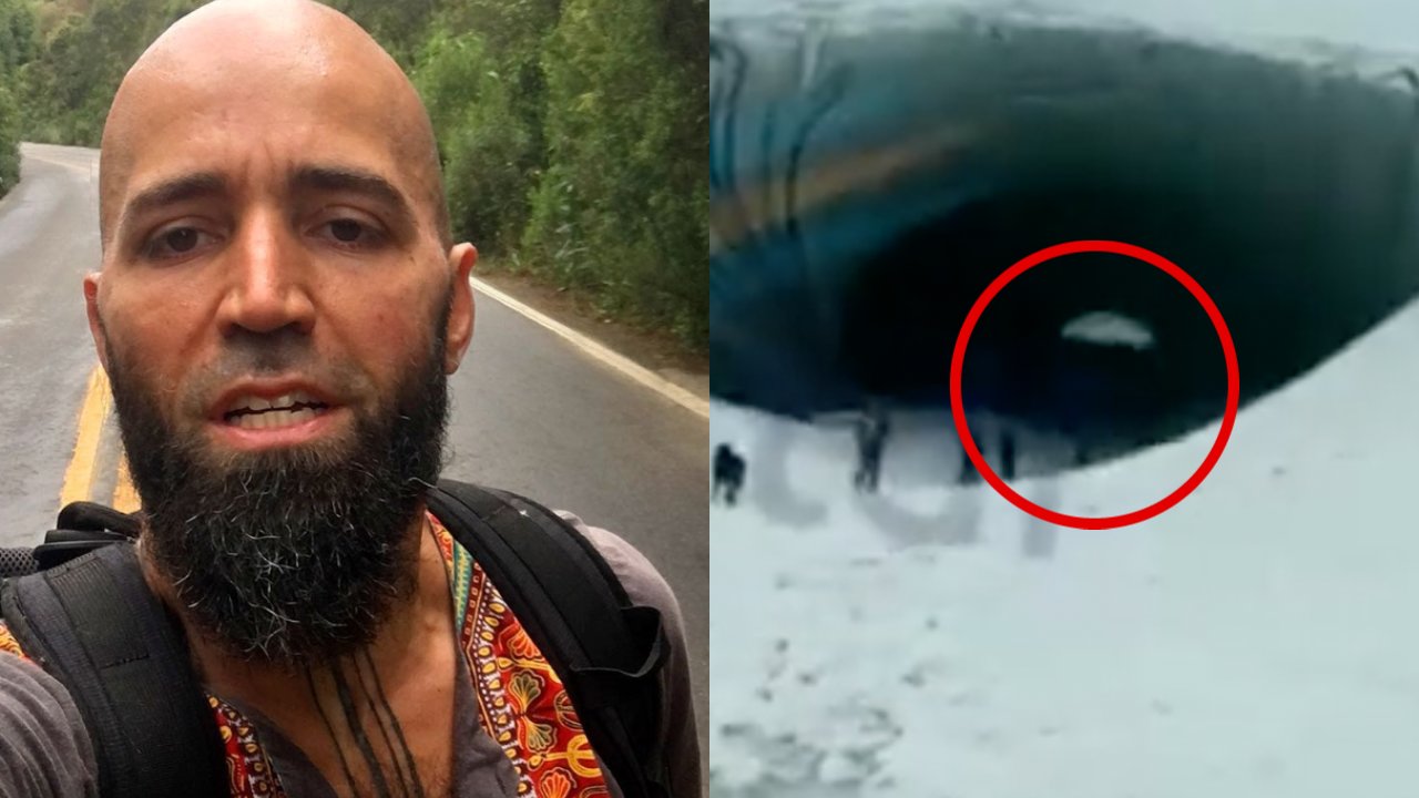 Video: Turista muere tras caerle hielo gigante; su amigo grabó el accidente