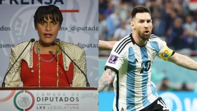 Diputada de Morena propone declarar a Messi como persona non grata