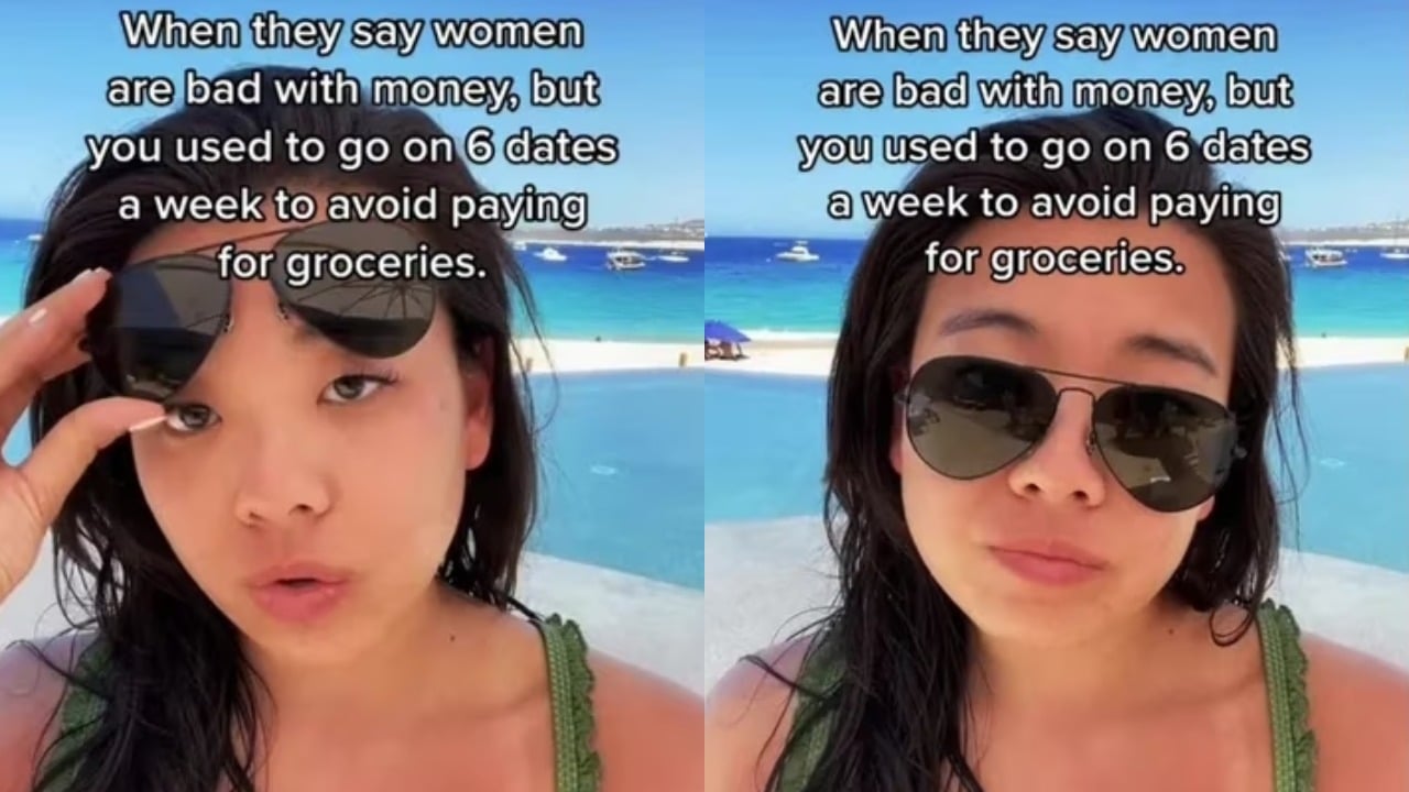 No compró comida en 2 años: Mujer planea citas diario para comer gratis