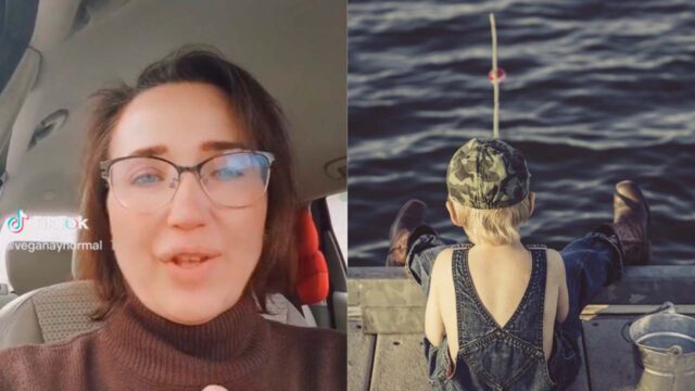 Madre vegana se indigna por tener que disfrazar a su hija de pescador