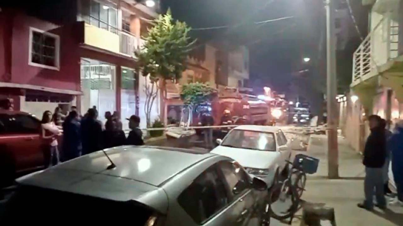 Captan momento de terrible explosión en Neza; el saldo 4 heridos