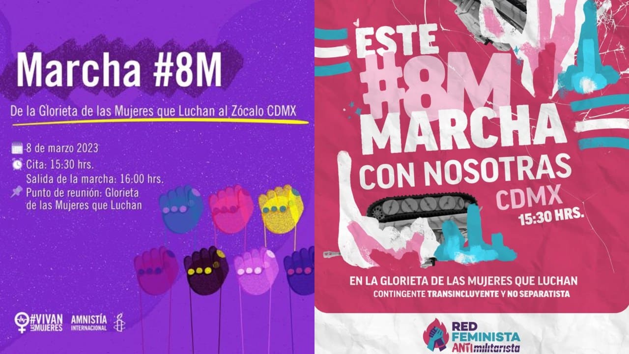 8M: Estas son las rutas y horarios para la marcha del Día de la Mujer en CDMX